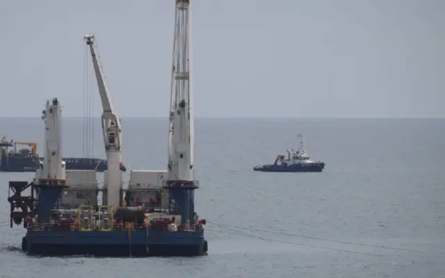 Utilaje pentru gazele din Neptun Deep